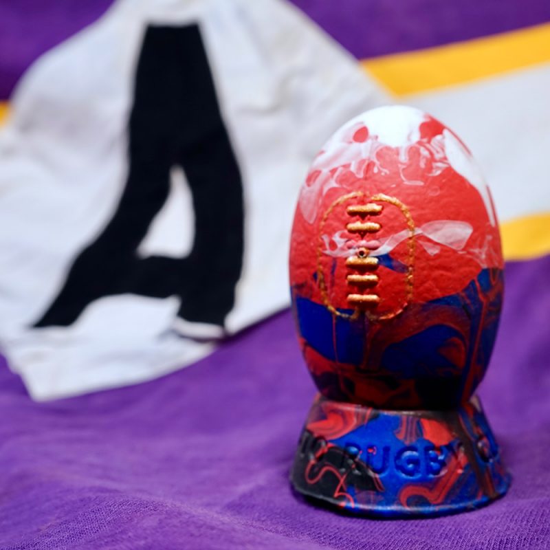 Heavy Trundle rugby ball